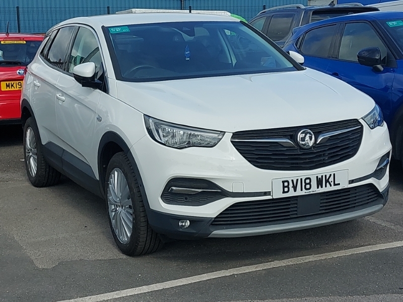 Vauxhall Grandland X 1.6 Turbo D Sport Nav White