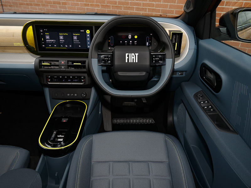 Fiat Panda 1.2 Hybrid 48V 110 La Prima Edct-6 Yellow #8