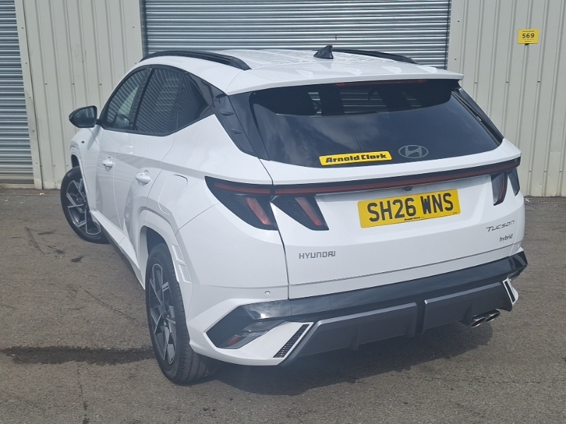 Hyundai Tucson 1.6T 239 Hybrid N Line White #2
