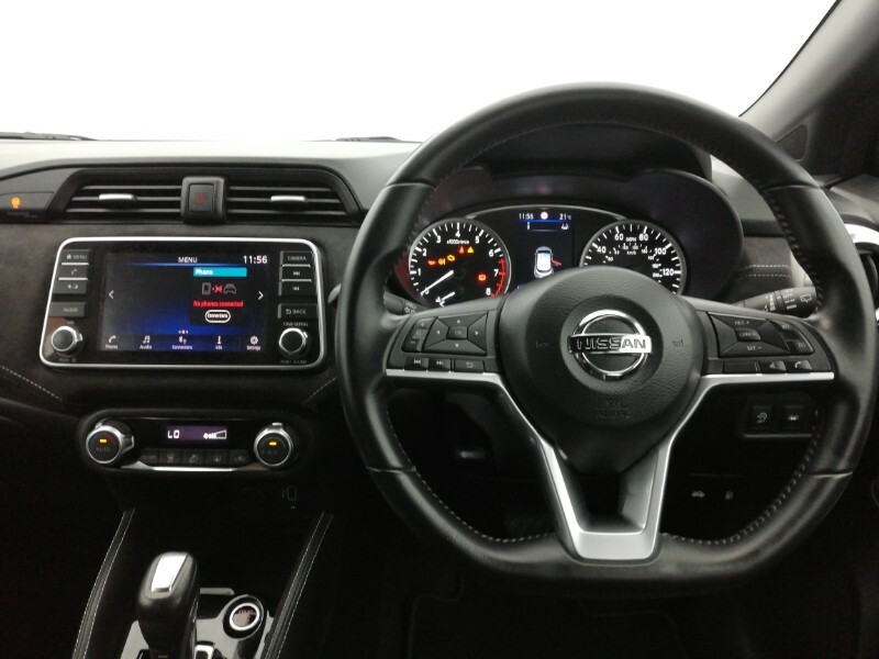 Nissan Micra N-tec Ig-t Cvt White #7