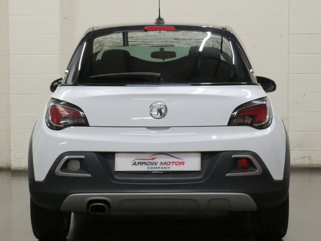 Vauxhall Adam Hatchback 1.4I Rocks Euro 6 201766 EJ66ZDZ White #4