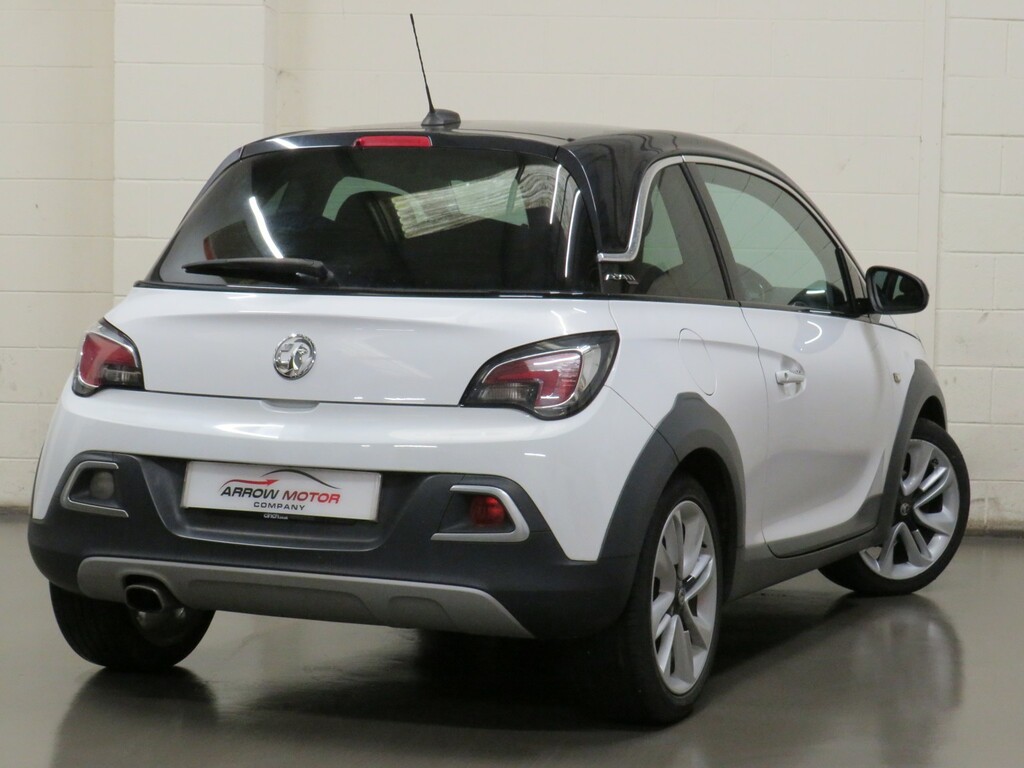 Vauxhall Adam Hatchback 1.4I Rocks Euro 6 201766 EJ66ZDZ White #3