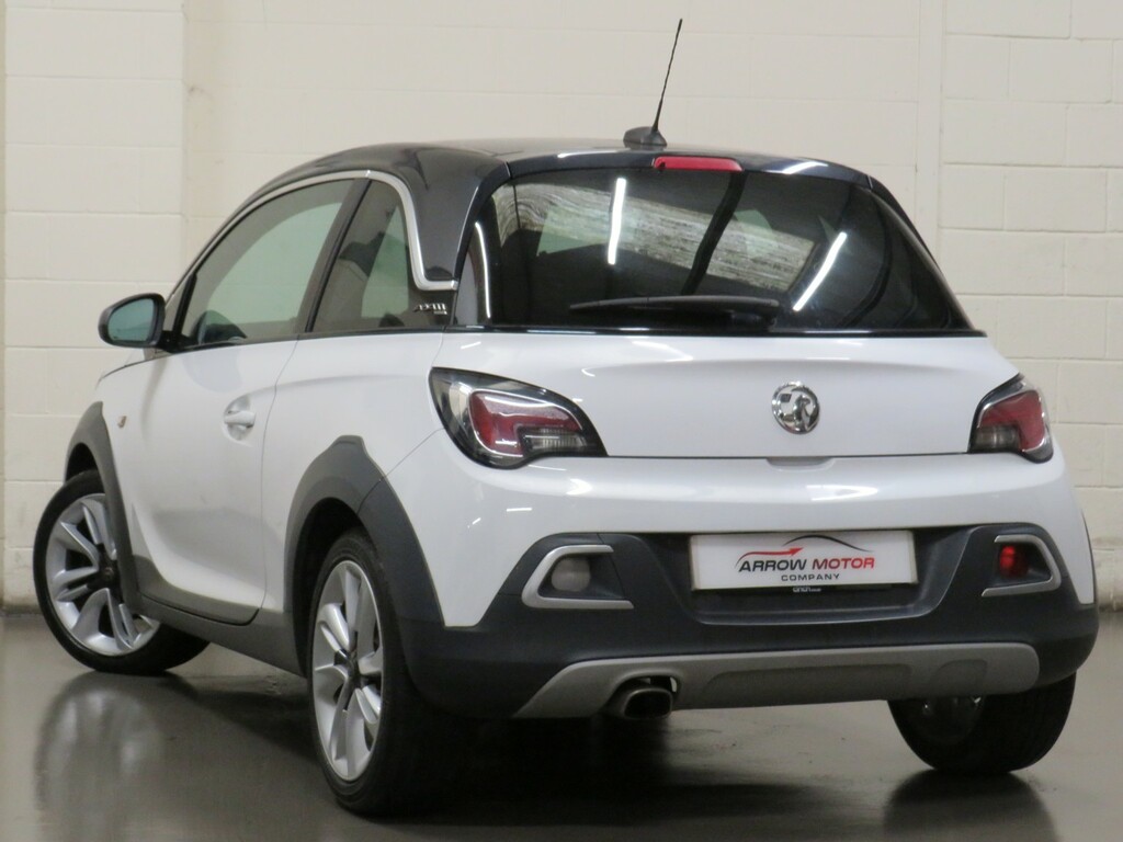 Vauxhall Adam Hatchback 1.4I Rocks Euro 6 201766 EJ66ZDZ White #6