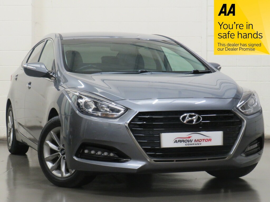 Hyundai I40 Saloon 1.7 Crdi Blue Drive Se Nav Business Euro 6 Silver