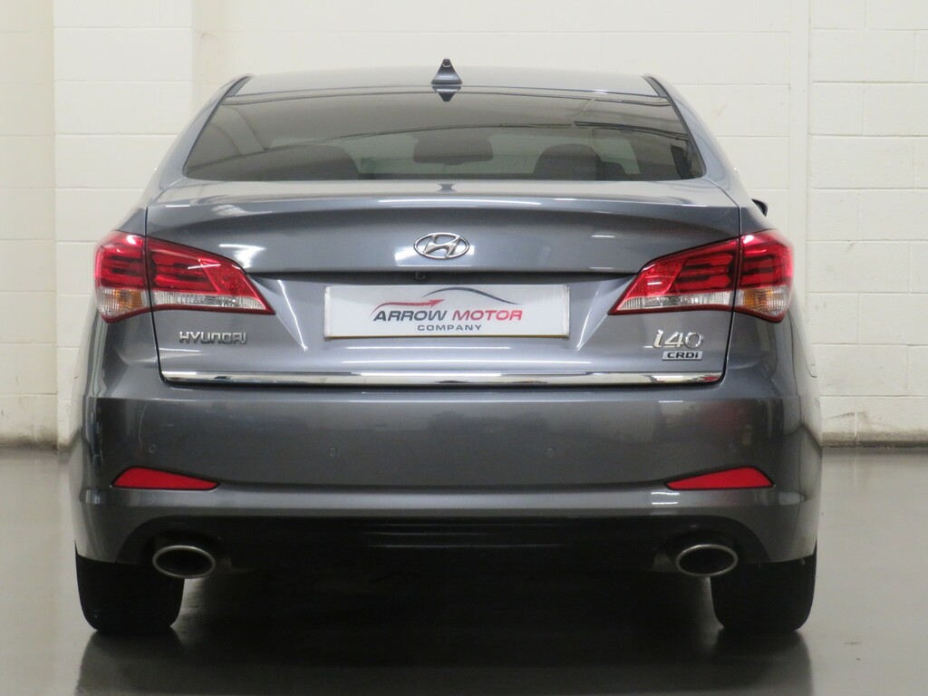 Hyundai I40 Saloon 1.7 Crdi Blue Drive Se Nav Business Euro 6 Silver #4