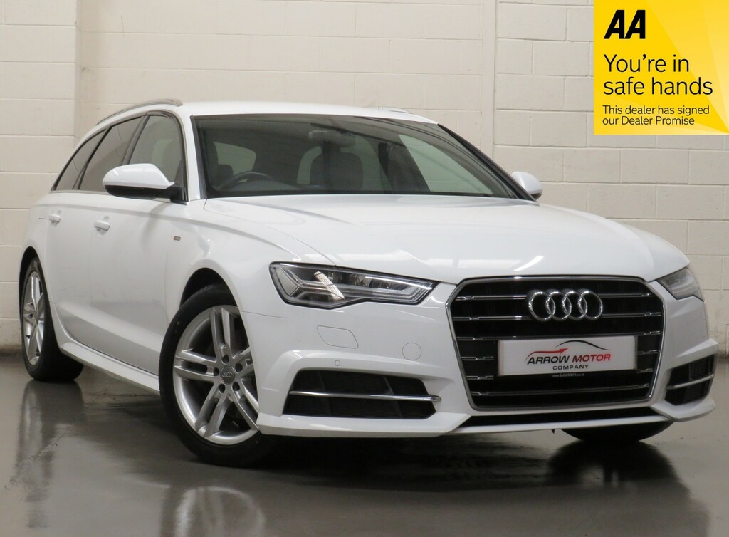 Audi A6 Avant Estate 2.0 Tdi Ultra S Line S Tronic Euro 6 Ss White