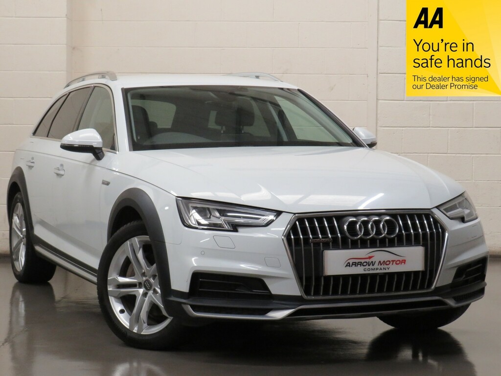 Audi A4 Allroad Estate 2.0 Tdi Sport S Tronic Quattro Euro 6 Ss White