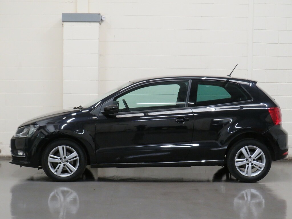 Volkswagen Polo Hatchback 1.4 Tdi Bluemotion Tech Match Edition Eu Black #6