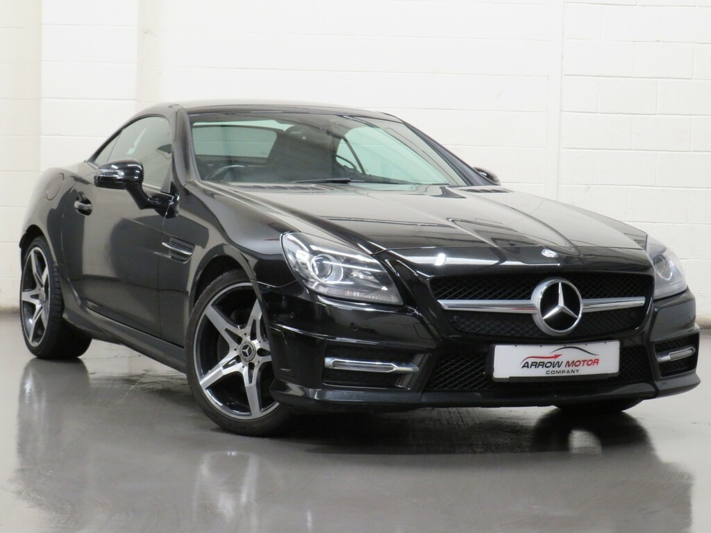 Mercedes-Benz SLK Convertible 2.1 Slk250 Cdi Amg Sport G-tronic Eur OO05NDP Black #3