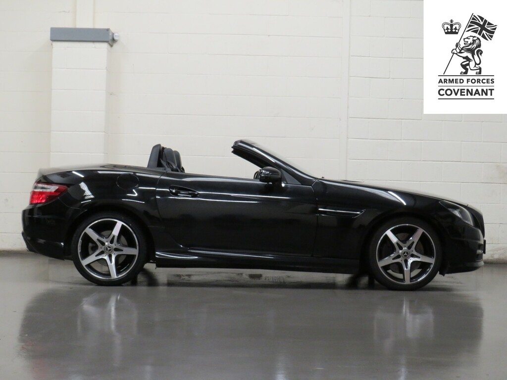 Mercedes-Benz SLK Convertible 2.1 Slk250 Cdi Amg Sport G-tronic Eur OO05NDP Black #2