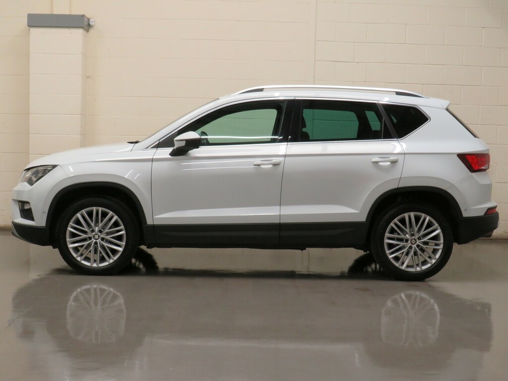 Seat Ateca 2.0 Tdi Xcellence Dsg 4Drive Euro 6 Ss CA66FYG White #6