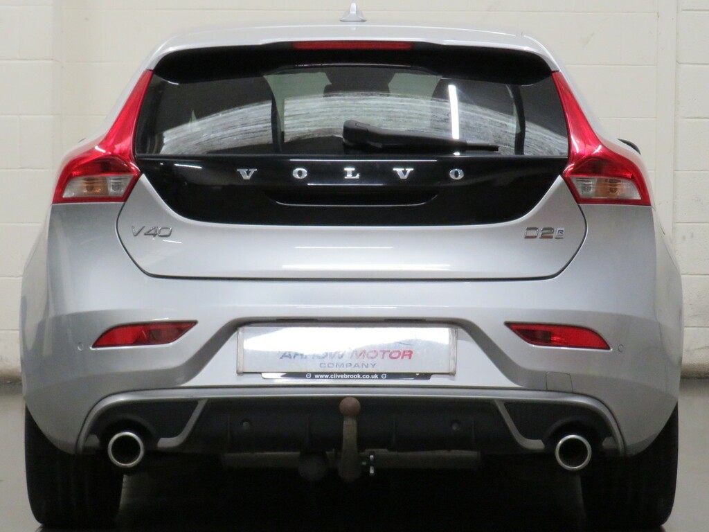Volvo V40 Hatchback 2.0 D2 R-design Pro Euro 6 Ss 20 KY18EEF Silver #4