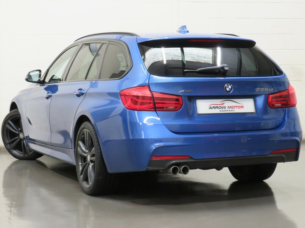 BMW 3 Series Estate 3.0 335D M Sport Touring Xdrive Euro 6 NK66YHF Blue #5