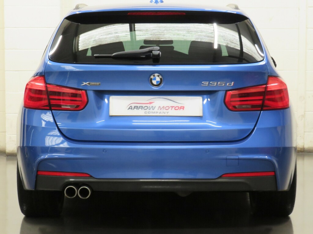 BMW 3 Series Estate 3.0 335D M Sport Touring Xdrive Euro 6 NK66YHF Blue #4