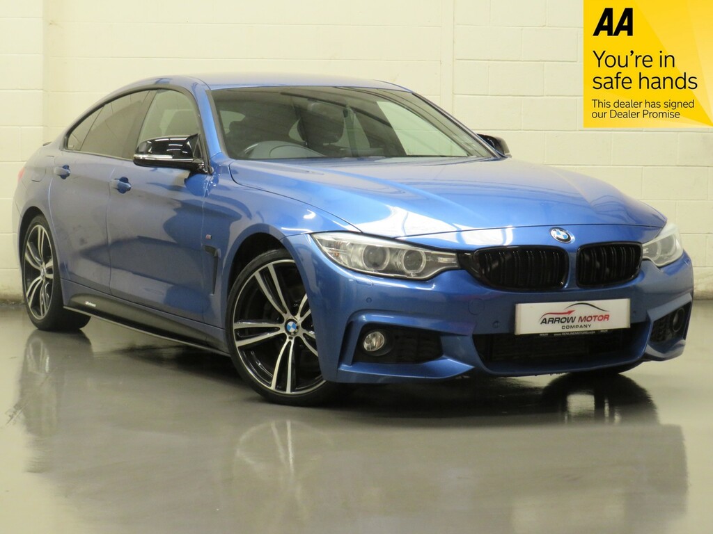 BMW 4 Series Gran Coupe Hatchback 3.0 430D M Sport Euro 6 Ss YG64BPX Blue