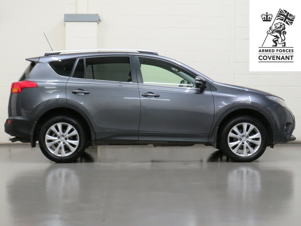 Toyota Rav 4 Suv 2.2 D-cat Invincible 4Wd Euro 5 2013 FT63GFE Grey #3