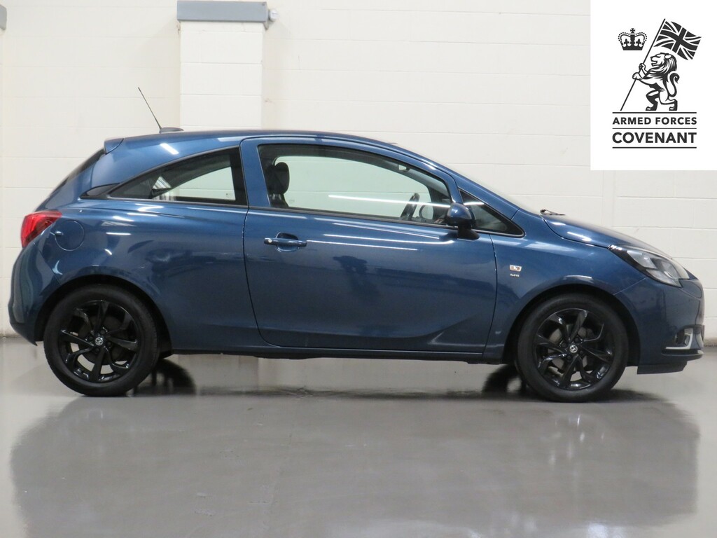 Vauxhall Corsa 1.4I Ecoflex Sri Euro 6 DL17TUW Blue #2