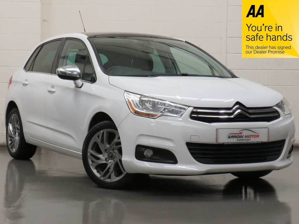 Citroen C4 Hatchback 1.6 Vti Selection Euro 5 201363 White