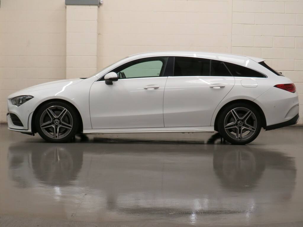 Mercedes-Benz CLA Class Estate 1.3 Cla200 Amg Line Shooting Brake 7G-dct E WA69VFD White #6