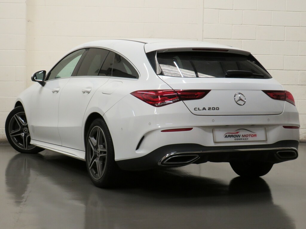 Mercedes-Benz CLA Class Estate 1.3 Cla200 Amg Line Shooting Brake 7G-dct E WA69VFD White #5