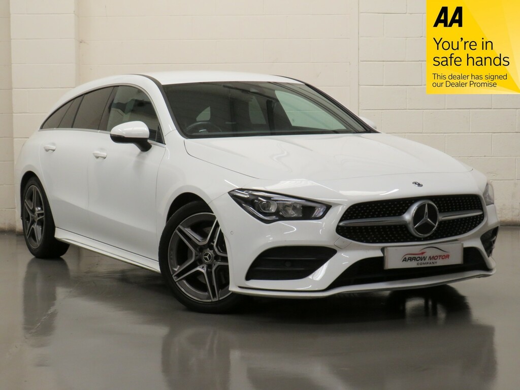 Mercedes-Benz CLA Class Estate 1.3 Cla200 Amg Line Shooting Brake 7G-dct E WA69VFD White