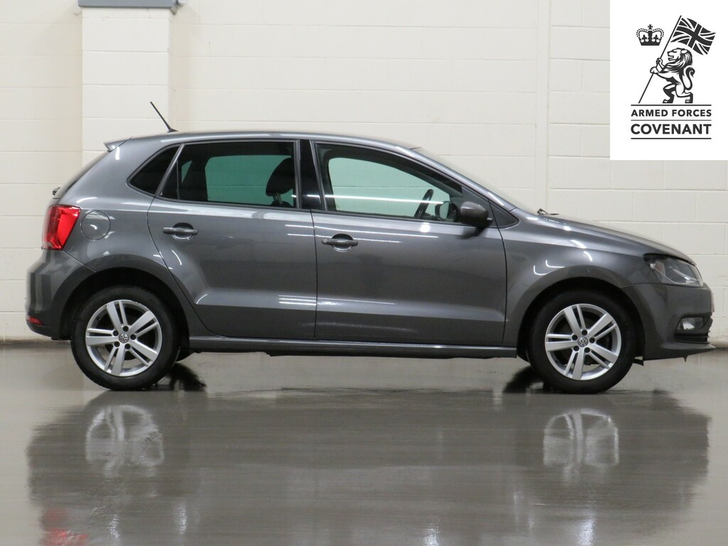 Volkswagen Polo Hatchback 1.0 Match Edition Euro 6 Ss 2017 NU67UXC Grey #2