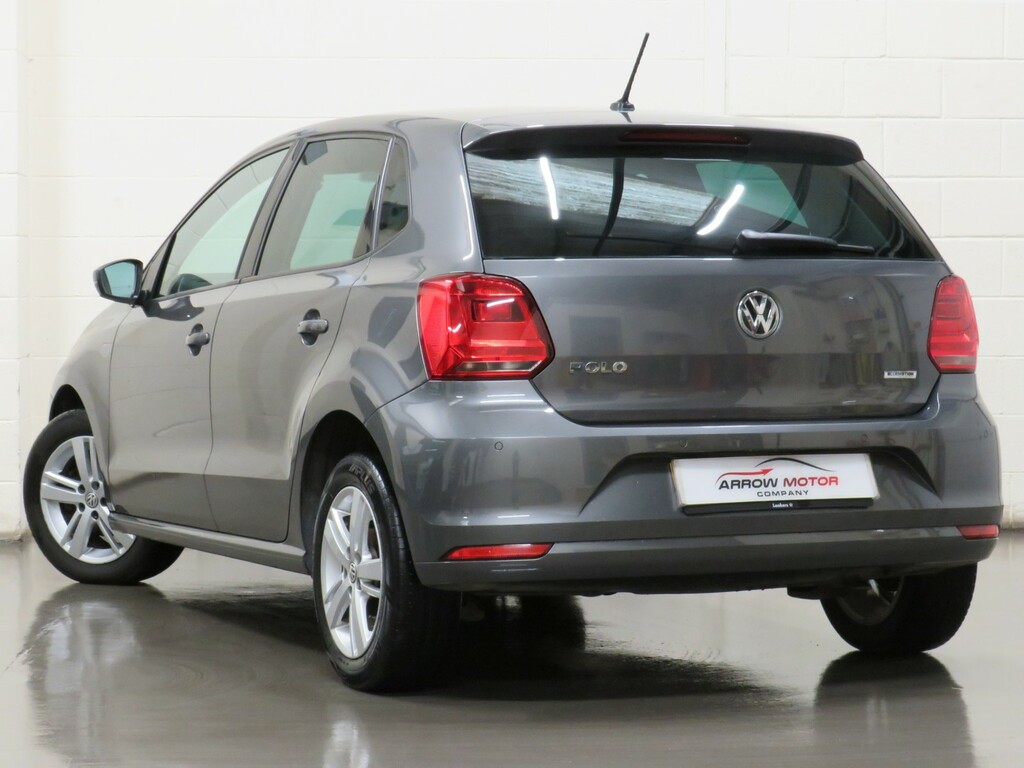 Volkswagen Polo Hatchback 1.0 Match Edition Euro 6 Ss 2017 NU67UXC Grey #5