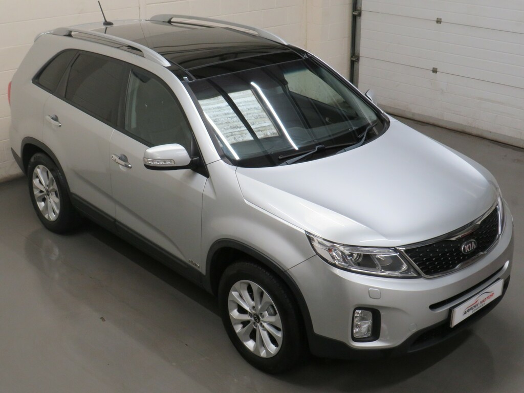 Kia Sorento 2.2 Crdi Kx-3 Sat Nav 194 Bhp Silver #9