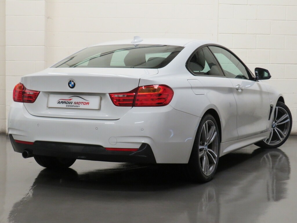 BMW 4 Series Gran Coupe Coupe 2.0 420D M Sport Euro 6 Ss 201515 MA15KNE White #3