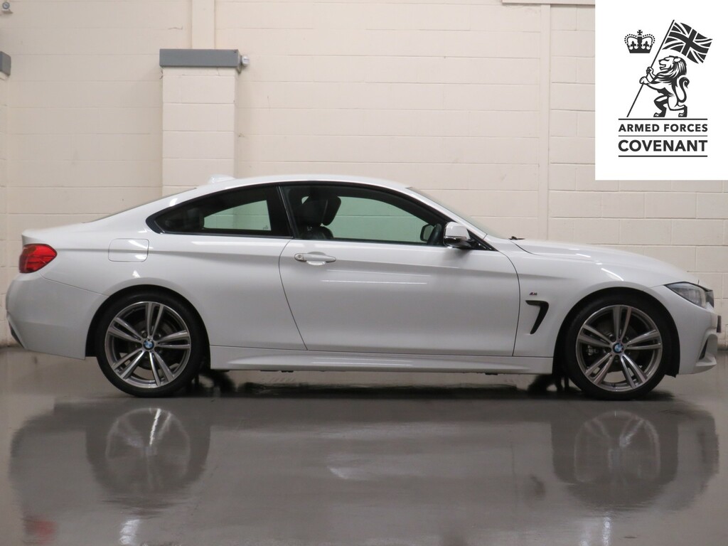 BMW 4 Series Gran Coupe Coupe 2.0 420D M Sport Euro 6 Ss 201515 MA15KNE White #2
