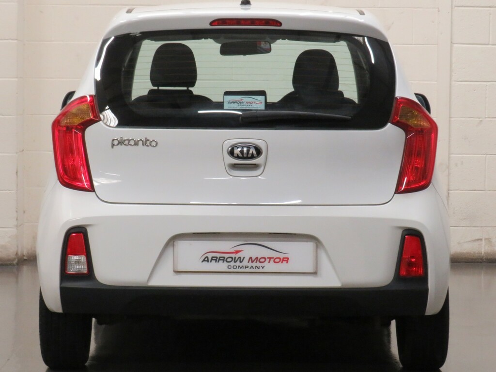 Kia Picanto 1.0 1 Euro 6 White #4