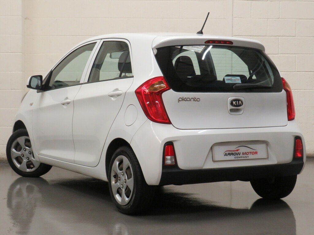 Kia Picanto 1.0 1 Euro 6 White #5