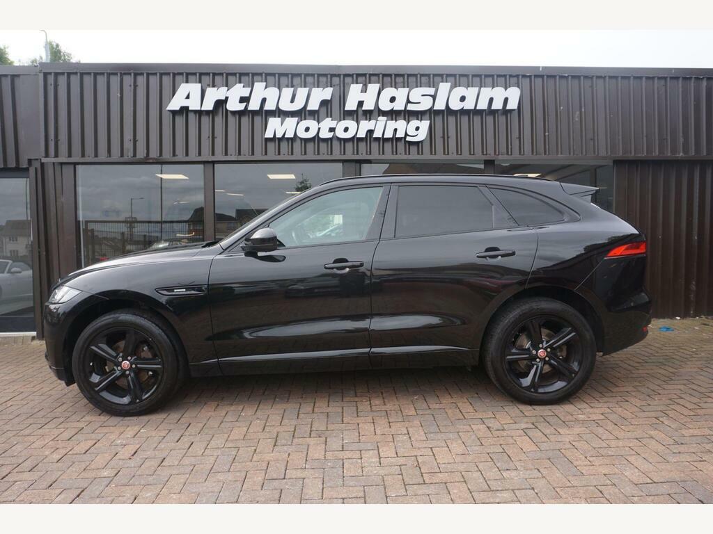 Jaguar F-Pace 2.0 D180 R-sport Awd Euro 6 S S SA18PNV Black #2