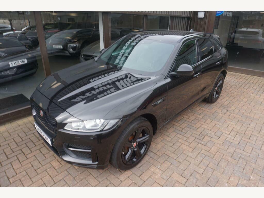 Jaguar F-Pace 2.0 D180 R-sport Awd Euro 6 S S SA18PNV Black #6