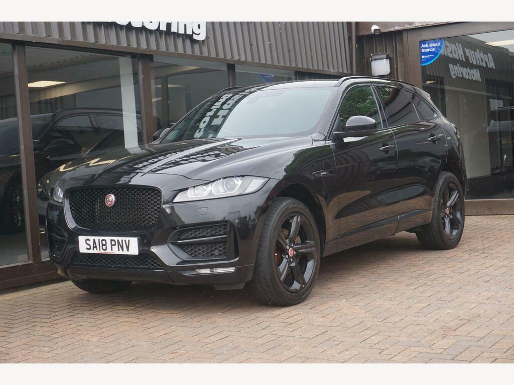 Jaguar F-Pace 2.0 D180 R-sport Awd Euro 6 S S SA18PNV Black