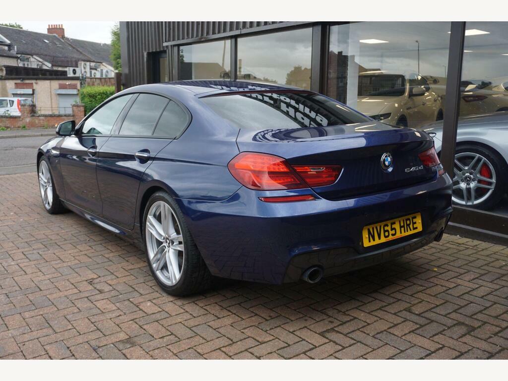 BMW 6 Series Gran Coupe 3.0 640D M Sport Euro 6 S S NV65HRE Blue #3