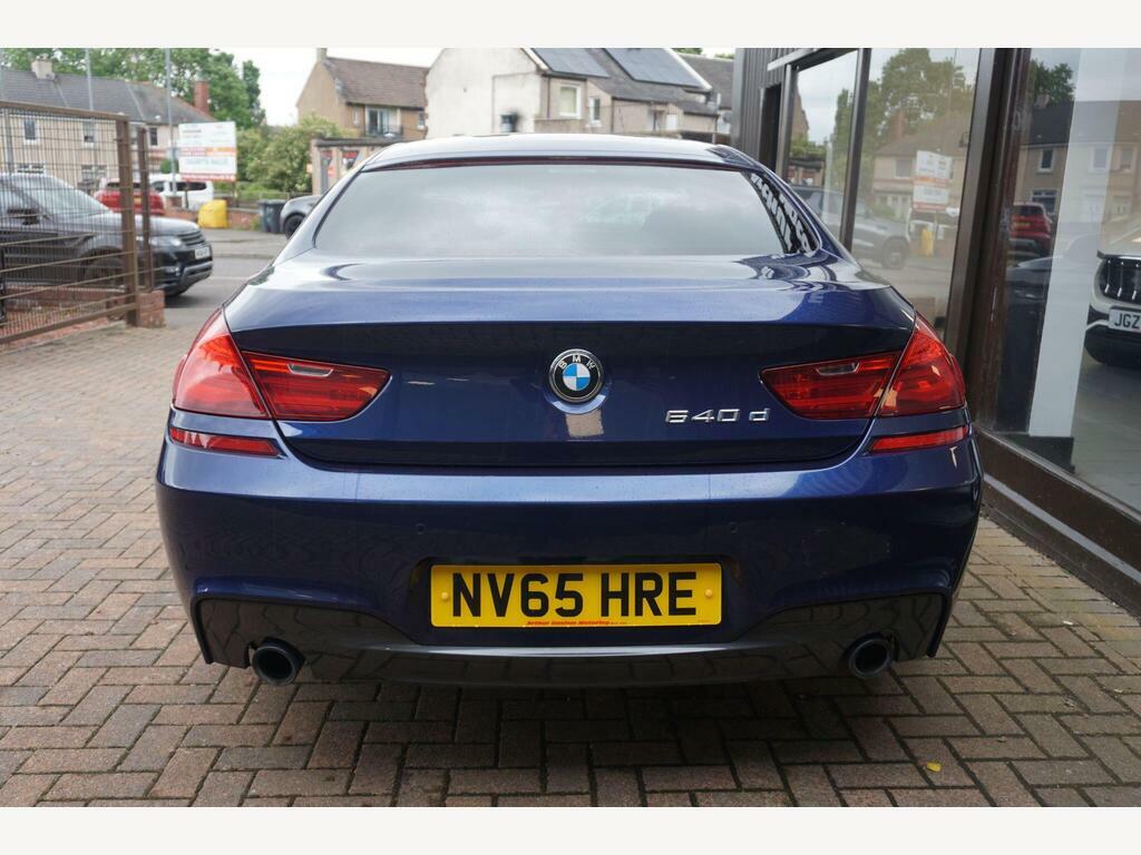 BMW 6 Series Gran Coupe 3.0 640D M Sport Euro 6 S S NV65HRE Blue #5