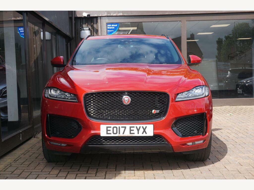 Jaguar F-Pace 3.0 D300 V6 S Awd Euro 6 S S Red #4
