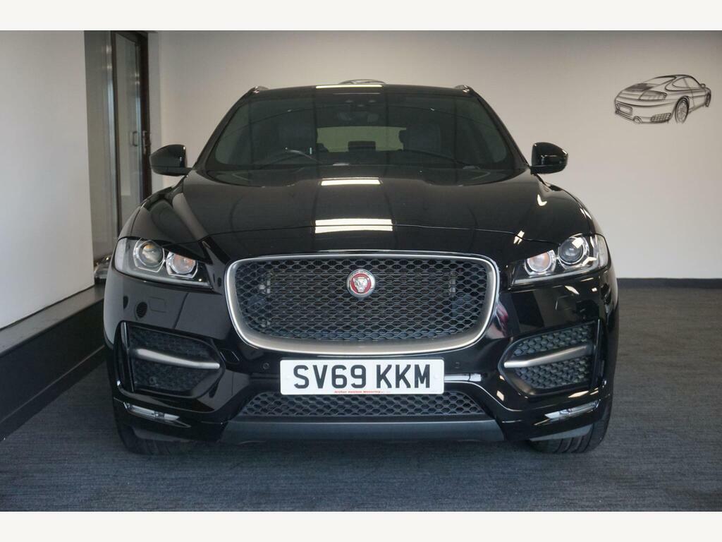 Jaguar F-Pace 2.0 D180 R-sport Awd Euro 6 S S SV69KKM Black #4