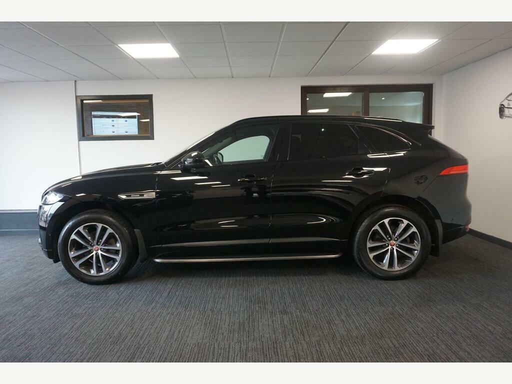 Jaguar F-Pace 2.0 D180 R-sport Awd Euro 6 S S SV69KKM Black #2
