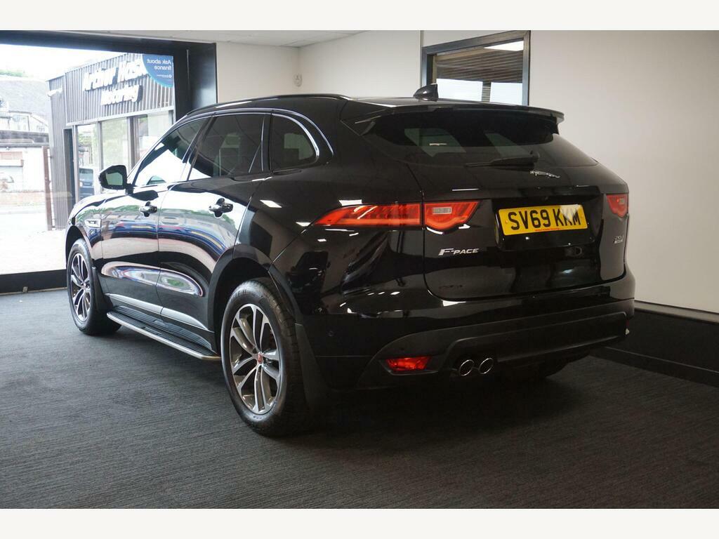 Jaguar F-Pace 2.0 D180 R-sport Awd Euro 6 S S SV69KKM Black #3
