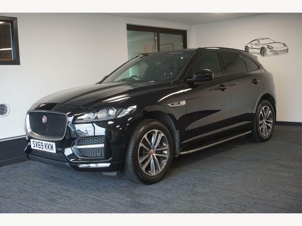Jaguar F-Pace 2.0 D180 R-sport Awd Euro 6 S S Black
