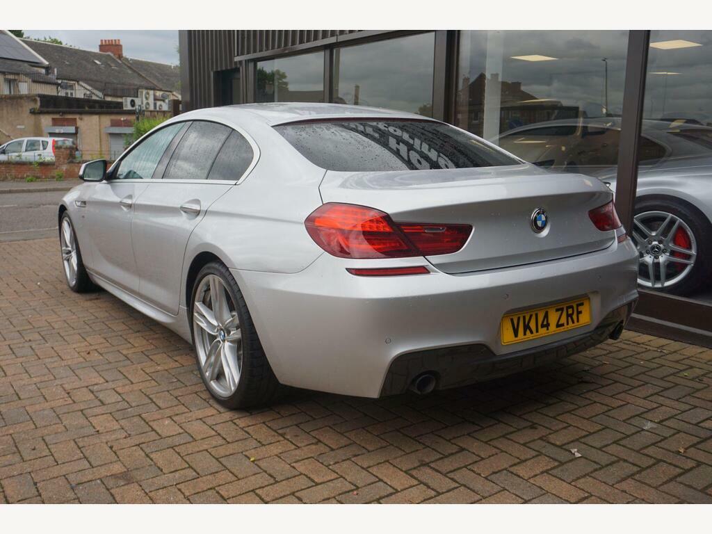 BMW 6 Series Gran Coupe 3.0 640D M Sport Euro 5 S S Silver #3