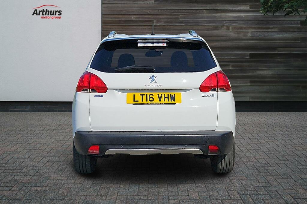 Peugeot 2008 Blue Hdi Ss Allure LT16VHW White #4