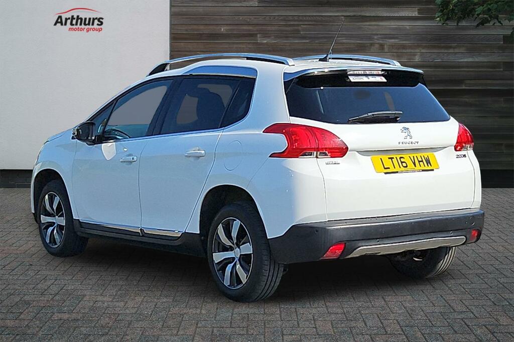 Peugeot 2008 Blue Hdi Ss Allure LT16VHW White #5