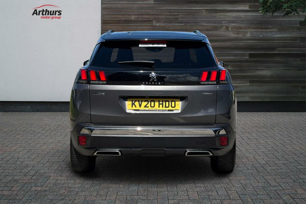 Peugeot 3008 Bluehdi Ss Gt Line KV20HDO Grey #4