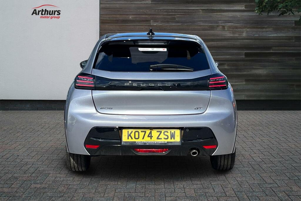 Peugeot 208 Puretech Gt Ss KO74ZSW Grey #4