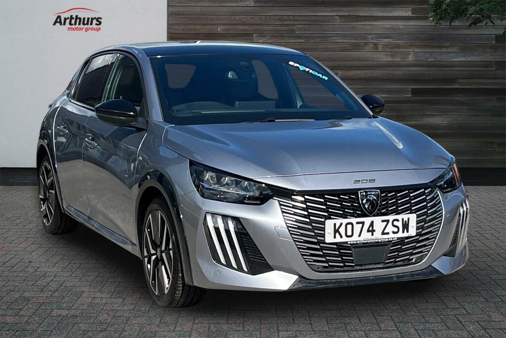 Peugeot 208 Puretech Gt Ss Grey
