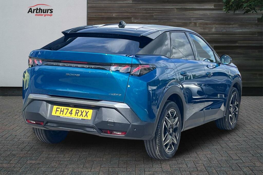 Peugeot 3008 Gt FH74RXX Blue #3