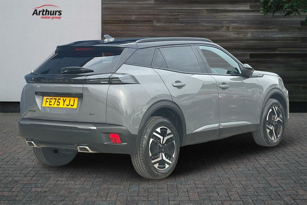 Peugeot 2008 Puretech Eat8 Ss Gt FE75YJJ Grey #3